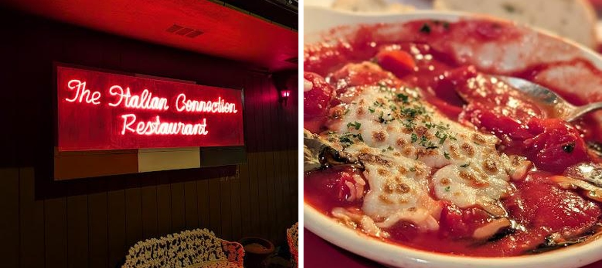 The Italian Connection Menu
